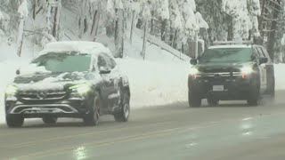 Updates to road closures amid Winter storm