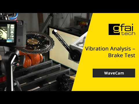 Video Vibration Analysis — Brake Test with Impulse Hammer WaveHitMAX and WaveCam