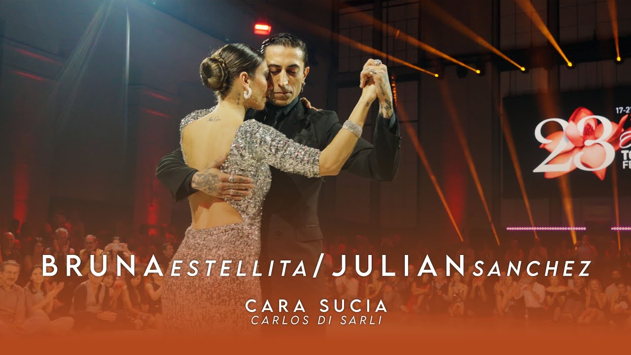 Video thumbnail for BRUNA ESTELLITA & JULIAN SANCHEZ - TANGO TORINO FESTIVAL - CARA SUCIA, DI SARLI