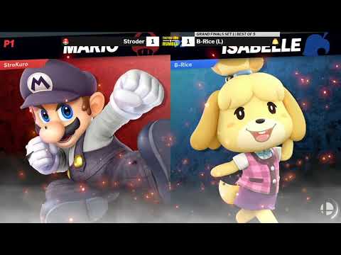 Taiyou Con Rumble 2 SSBU Grand Finals - Stroder (Wolf/Mario) vs B-Rice (Isabelle)