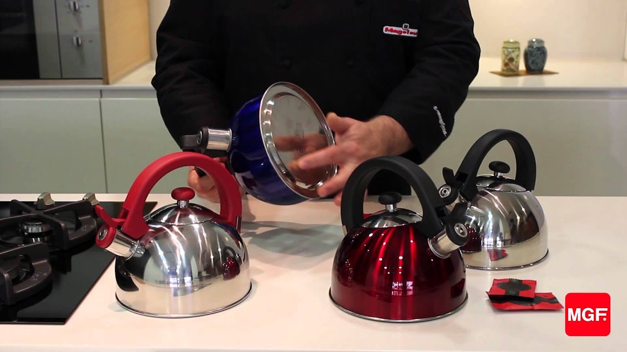 Stainless steel teapots - Magefesa