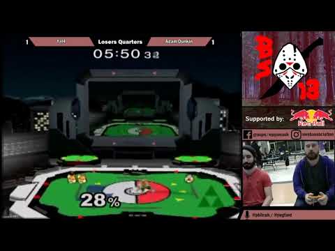 BS13 - Yol4 (Fox) vs Adam Duncan (Sheik) - L Quarters - Top 8