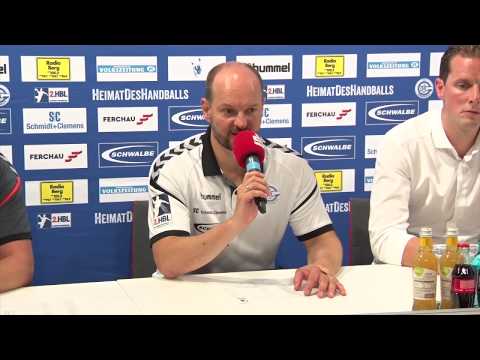 VfL Gummersbach - TUSEM Essen 25:25 Pressekonferenz