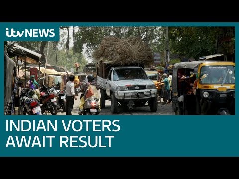 Voters wait to see if Narendra Modi returns as PM | ITV News