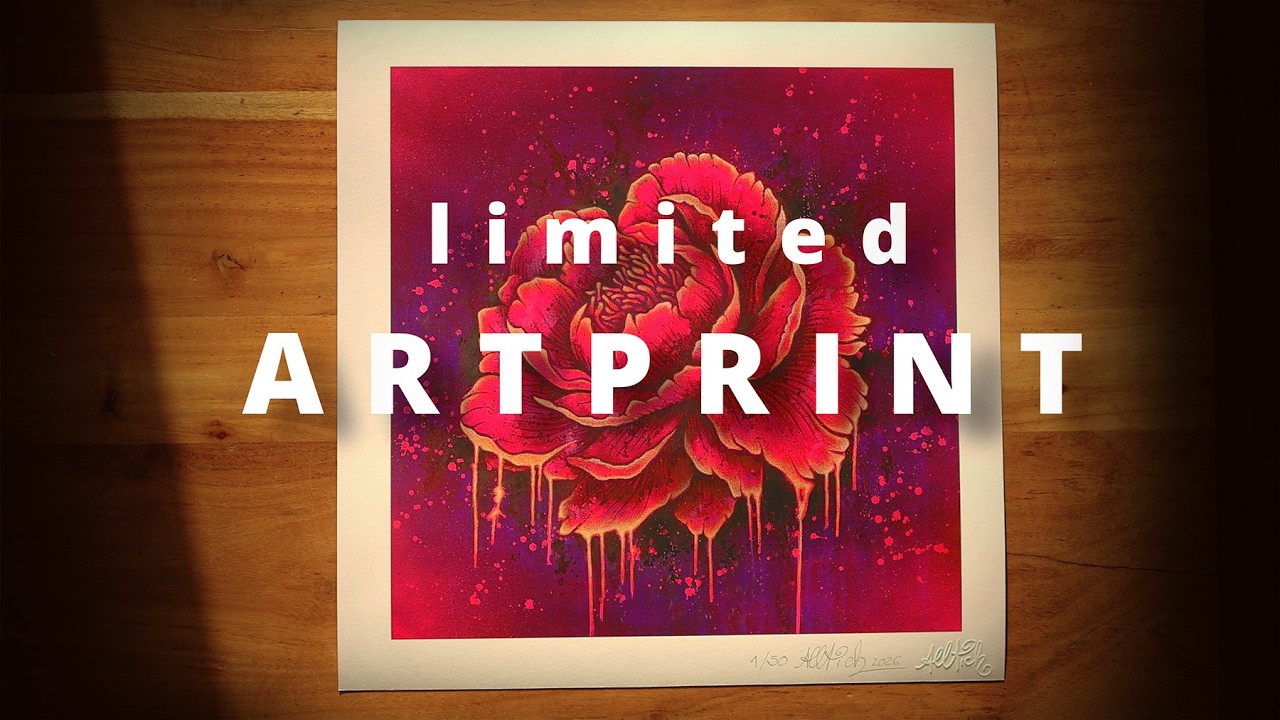 Original Kunstwerk im Video