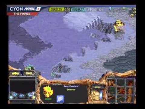 2005 LG CYON MSL Finals IPXZerg vs ChOJJa 1 of 4
