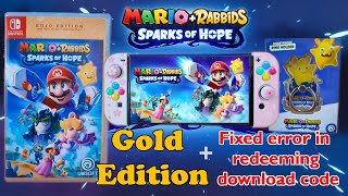 Unboxing Mario + Rabbids Sparks of Hope Gold Editi