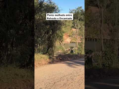Ponte molhada entre Relvado e Encantado! #rio #riograndedosul #ponte
