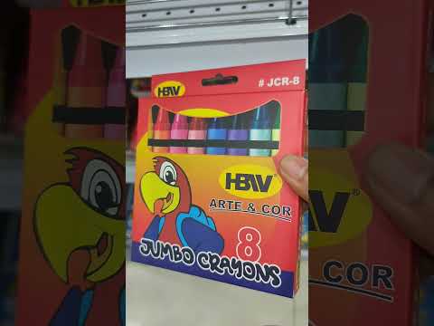 JUMBO CRAYONS | #shorts #stationery #crayons #schoolsupplies #art #diy #jumbo