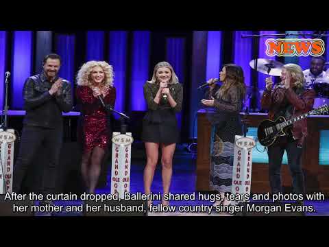 Country singer Kelsea Ballerini surprised by Little Big Town on stage with Grand Ole Opry invitation