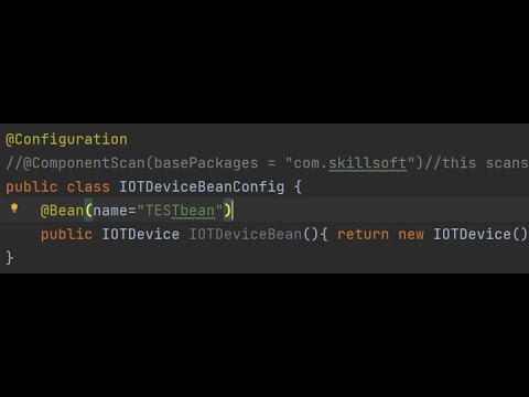 Spring Framework Configurating Beans With Annotations Vs Xml Annotations Skillsoft