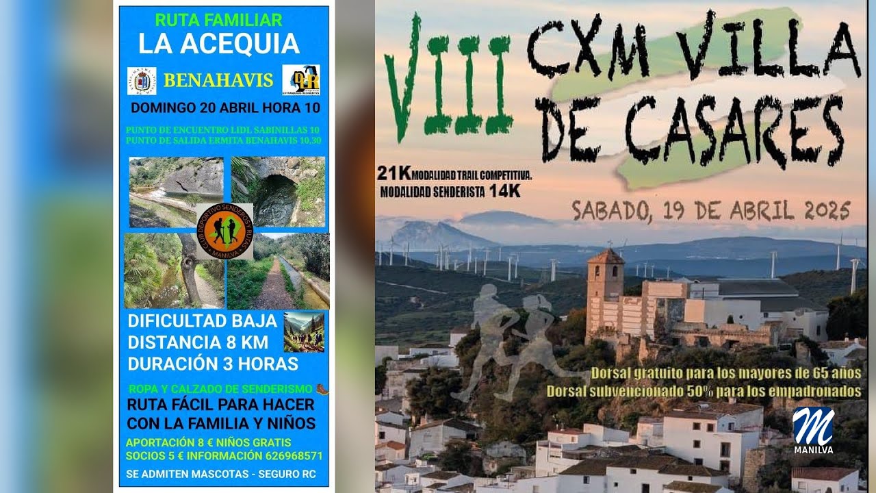 Actividades de los clubes senderistas