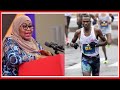 MTANZANIA ATISHA MAREKANI ASHINDA MEDALI BOSTON MARATHON RAIS SAMIA AMWAGIA