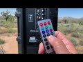 American Audio APX12 GO BT Battery Powered Speaker Demo from Joshua Tree National Park