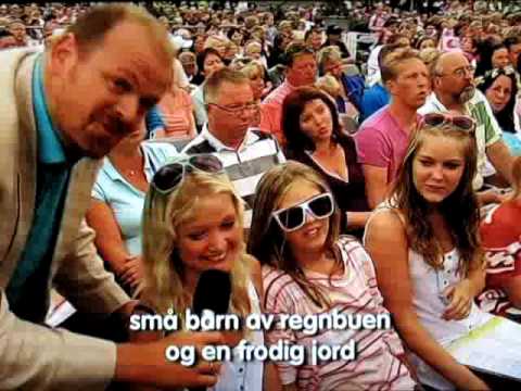 Lillebjørn Nilsen i allsang på grensen 2009 - Barn av regnbuen