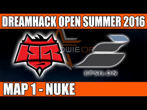 HellRaisers vs Epsilon eSports | Bo3 Map 1 (Nuke) DreamHack Open Summer 2016 (19th June 2016)