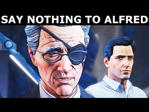 Say Nothing To Alfred - BATMAN Season 2 The Enemy Within Episode 1: The Enigma (Telltale Series)