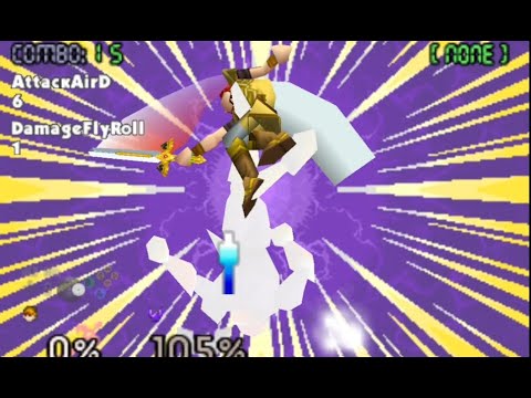 Smash Remix 2.0.0 Roy on Falcon combo