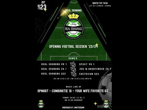 Real Sranang opening seizoen 2023-2024