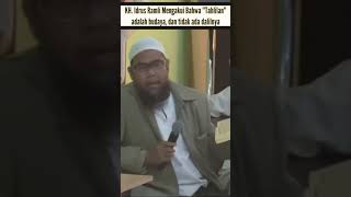 Download lagu Dialogue || KH. Idrus Ramli Admits That 'Tahlilan' Is a Culture and Bid'ah Munkaroh mp3