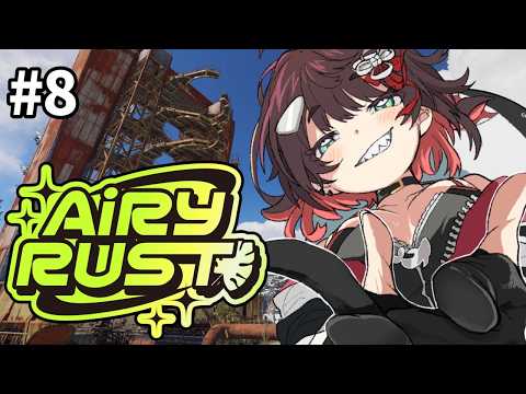 【 #エアラス 】8日目の初RUST！今日も精一杯生きたい！【 鯱家るか /おるかショー】