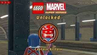 Lego Marvel-Unlock Captain Britain-3rd Captain Britain Mission