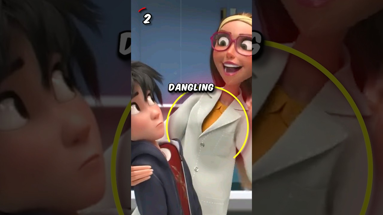 FUNNY Animation Mistakes in BIG HERO 6 #shorts
