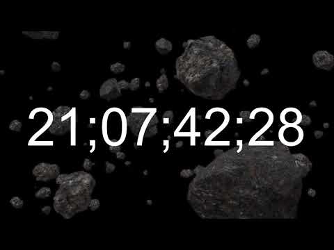 🕘 Space Clock-22 🕙 21:00 - 22:00 | Twenty two o'clock | What time is it now? | Solar System