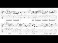 Giant Steps (John Coltrane) - Matteo Mancuso Transcriptions Tab & Sheet Music
