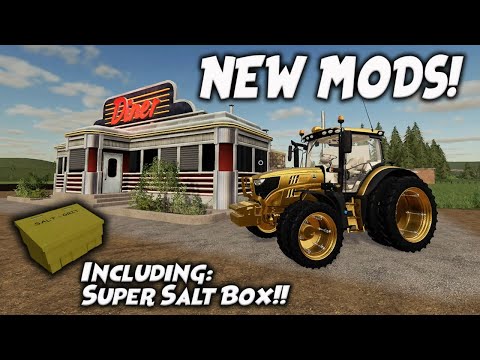 NEW MODS / INC: SUPER SALT BOX!! / Farming Simulator 19 PS4 FS19 (Review) 24th Sept 2020.