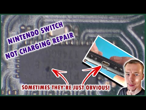 Nintendo Switch Not Charging Diagnosis And Repair - Sometimes They're Just Blatantly Obvious