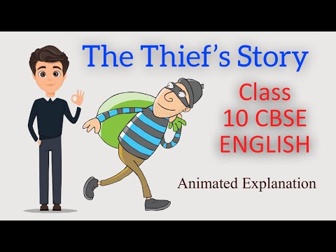 The Thief’s Story Class 10 English  Chapter 2 Tamil Animated Explanation