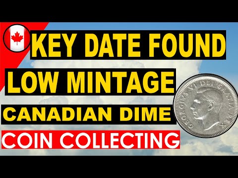 Rare Canadian 10 Cent Coin Low Mintage - Key Date?