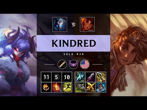 Kindred Mid vs Taliyah - NA Master Patch 25.13