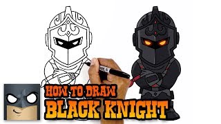 How to Draw Fortnite | Black Knight