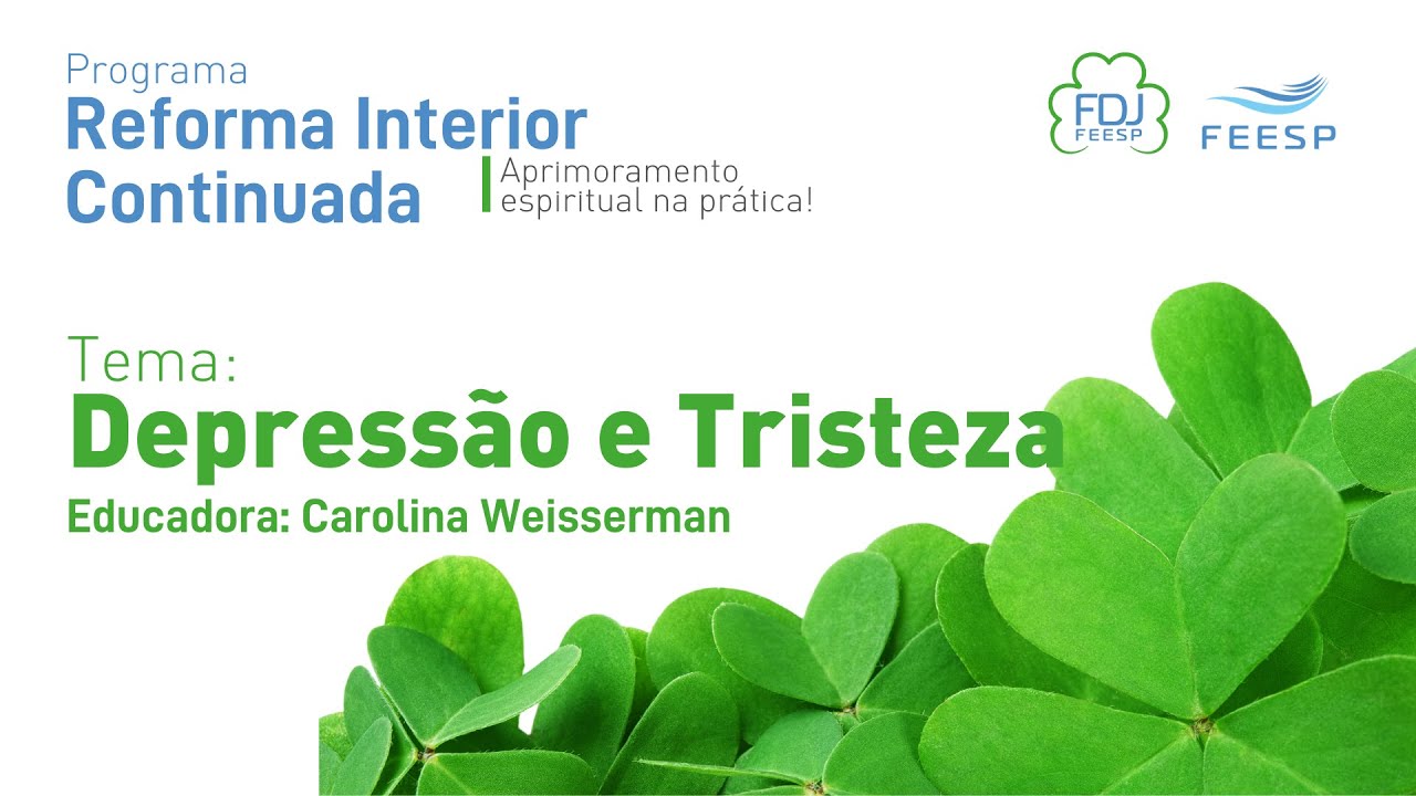 DEPRESSÃO E TRISTEZA | CAROLINA WEISSERMAN