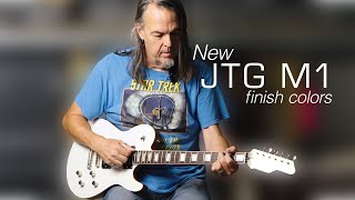 Video thumbnail for New JTG M1 Finishes: White Pearl Metallic & Black Metallic by James Tyler Guitars