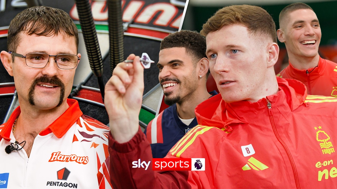 How many Nottingham Forest players can beat a PRO darts player? 🎯