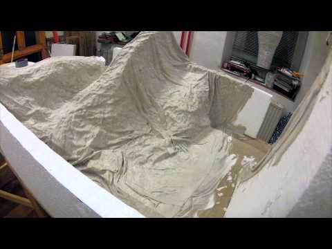 Modellbau - Berge, Gips und Maschendraht