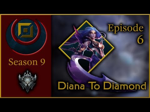 I HAVE TO PLAY TOP VS A TEEMO ONE TRICK - S9 Diana to Diamond - Ep. 6 | League of Legends