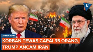 Download lagu 35 Orang Tewas dalam Demo Iran, Trump Ancam Teheran mp3
