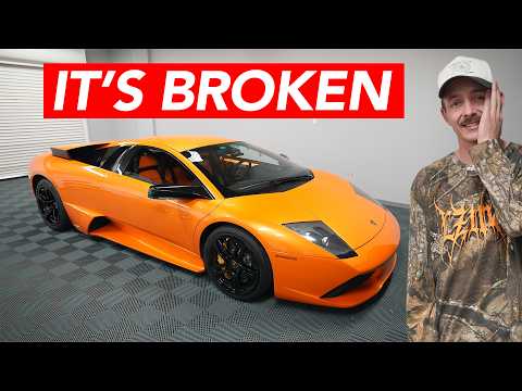 Working on my Lamborghini Already...