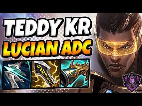 Lucian vs Jhin ADC [ Teddy ] Patch 12.7 Ranked Master Korea ✅