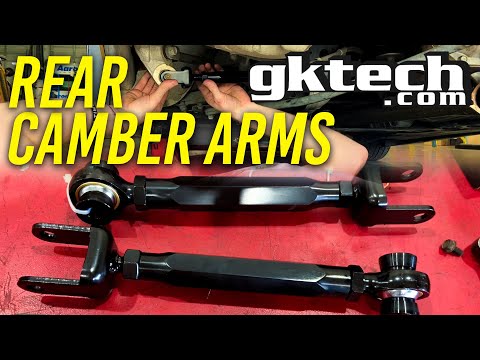 Installing GKTech Camber Arms on the 370z!