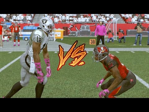 Madden 17 Career Mode - WR Snag Em' and Those Bucs! (Week 8)
