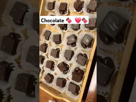 Handcrafted Chocolate Treats – Sweet Delights in Every Bite #asmr #chocolate #candy #shorts #tiktok