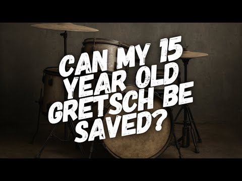 Restoring My 15-Year-Old Gretsch Drum Kit | Can It Be Saved?