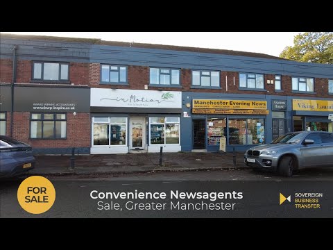 Convenience Newsagents Business For Sale in Sale Greater Manchester