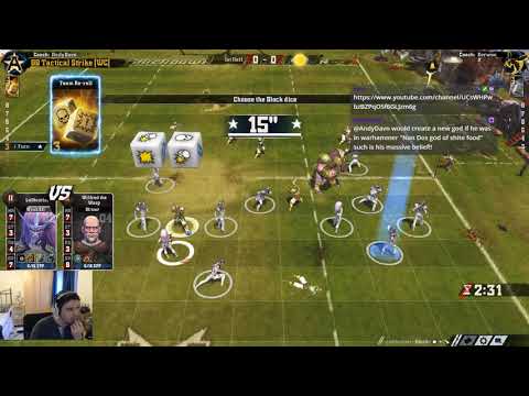 Blood Bowl Highlight:  Surf an Ogre from 5 Squares without touching it directly