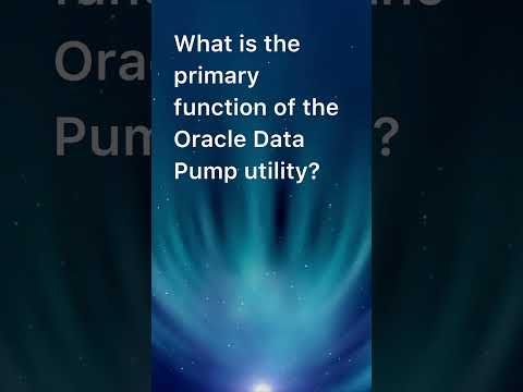 #oracledatapump #databaseadministration